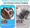 Scalp Massager Electric Head Massage IPX7 Waterproof with 8 Removable Massage Heads and 3 Massage Modes