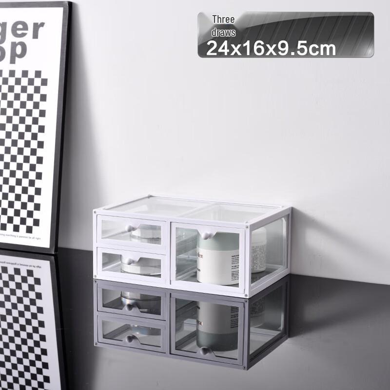 Miflame Transparent Dustproof Cosmetic Organizer