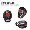YOSRTER Push Start Button Cover Fit for Dodge Challenger Charger Durango Journey Aluminum Alloy Engine Start Stop Button Cover Protector for Dodge