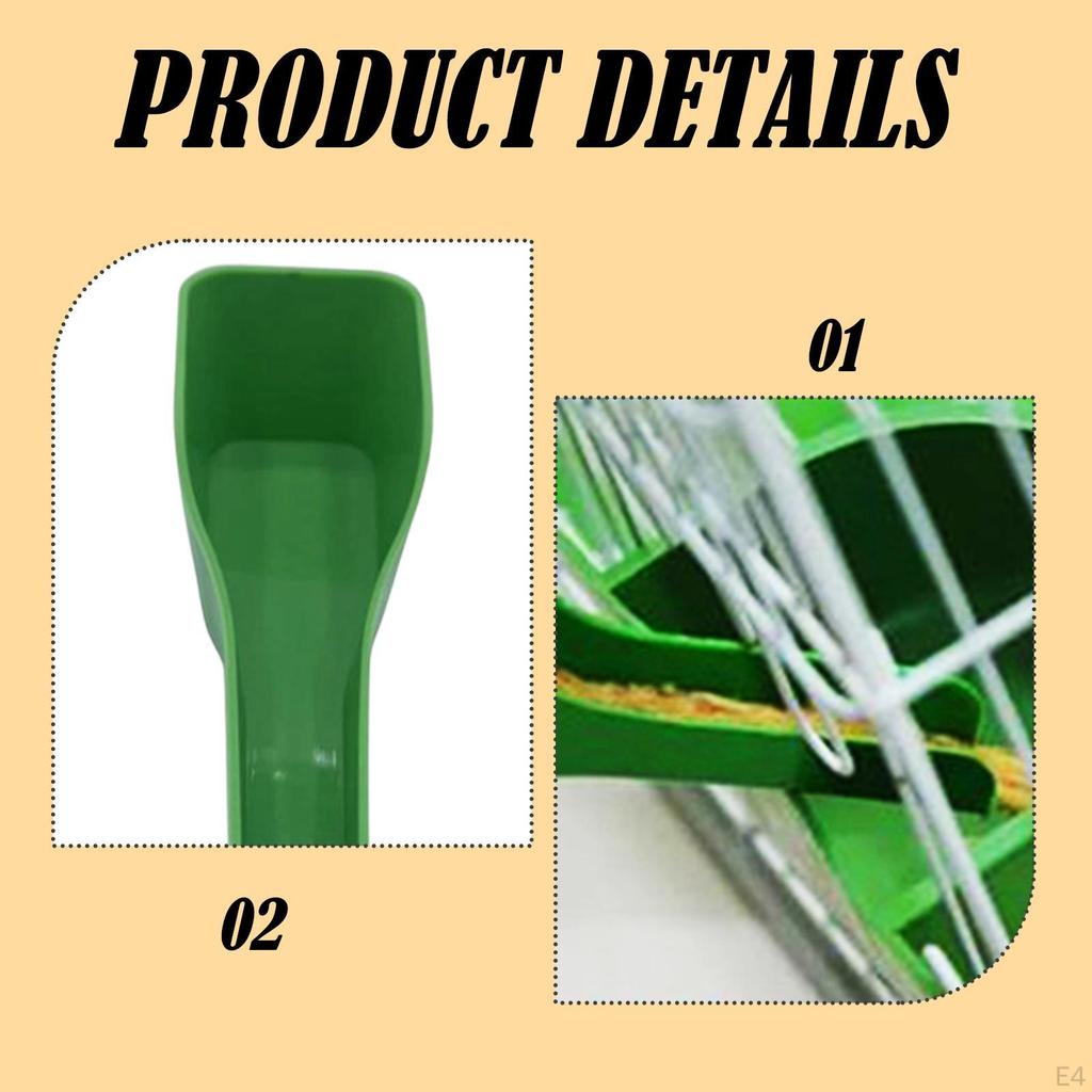 Bird Feeder Spoons Parrot Feeding Hand Tools Watering Supplies for Garden Cockatiel Hamster
