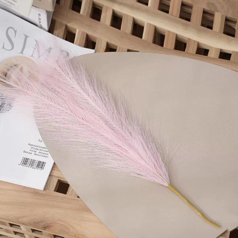 5Pcs 45cm Artificial Pampas Grass Bouquet Holiday Wedding Party Home Decoration Plant Simulation DIY Fake Flower Reed Boho