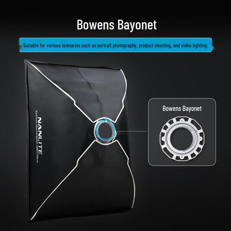 NANLITE Photography Softbox with Bowens Mount