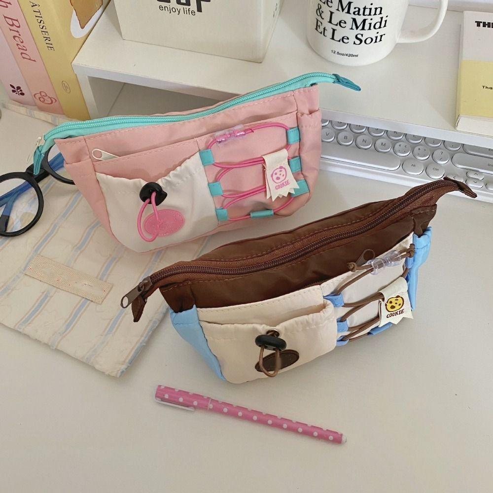 Large Capacity Pen Bag Adorable Pencil Pouch Creative Pencil Case  Student