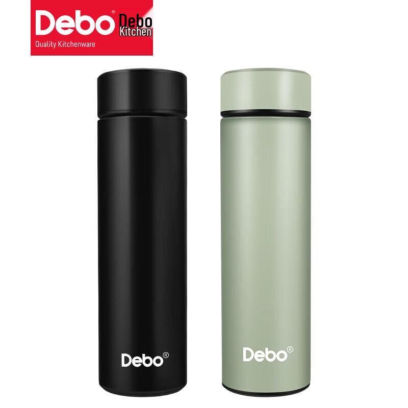 Debo Smart Temperature Display Travel Mug with Tea Infuser