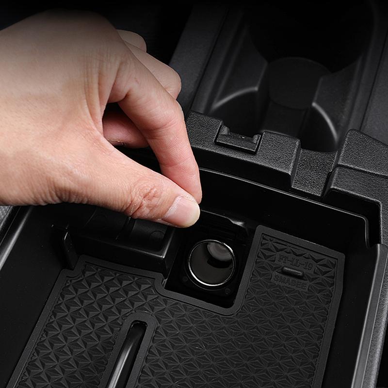 Für Toyota Corolla Cross XG10 2025 2025 2025 Hybridauto Mittelkonsole Armlehne Aufbewahrungsbox Organizer Tasche Innenzubehör
