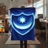 1PC Portsmouth Football Club Patterned Flannel Blanket Suitable For All Seasons for Home Decor Warmth and Comfort Gifts Holiday Present