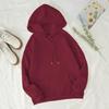 European & American Women's Autumn/Winter Plus Velvet Hooded Sweatshirt