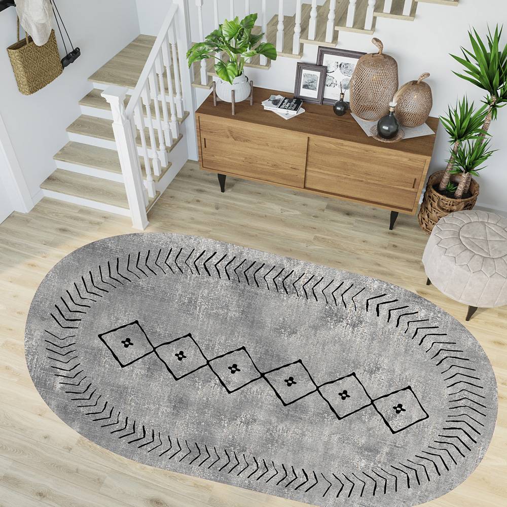 

Mosimoso Home RC1948 Ковер с принтом на подошве в горошек 100x150 cm
