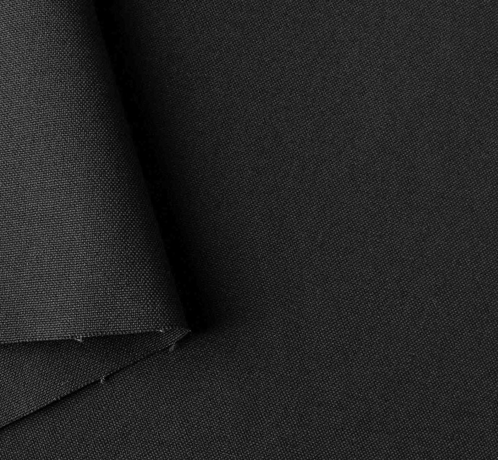 Nippon Chuko NBK 11 Canvas 110cm Wide x 6m 4 Bag Tote Craft Supplies No. Fabric, Cut, Black, L5000-4, 100% Cotton, Material, Bag,