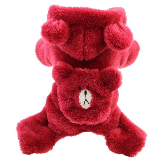 Naminių gyvūnėlių rūbai šilumą išlaikantys itin minkšti vilnoniai itin stori šuniukų kombinezonai, naminių gyvūnėlių aprangos dekoras