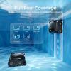 WYBOT B1 Pulitore Robotico Senza Fili per Piscina, Pulizia Completa della Piscina, Spazzola per Bordi e Angoli, Spazzola Quad-Rullo, Autonomia 120 min