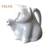 Ceramic Creamer Pitcher Cow Shape Milk Jug for Coffee Tea Hot Chocolate Cute Animal Design Easy To Clean Kitchen Dining Table Accessory