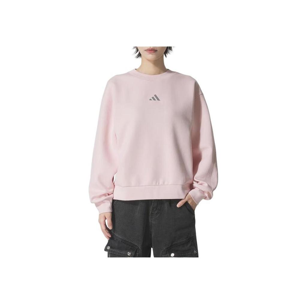 adidas Sports Casual Crew Neck Pullover Sweatshirt Women Sweatshirt KC0050