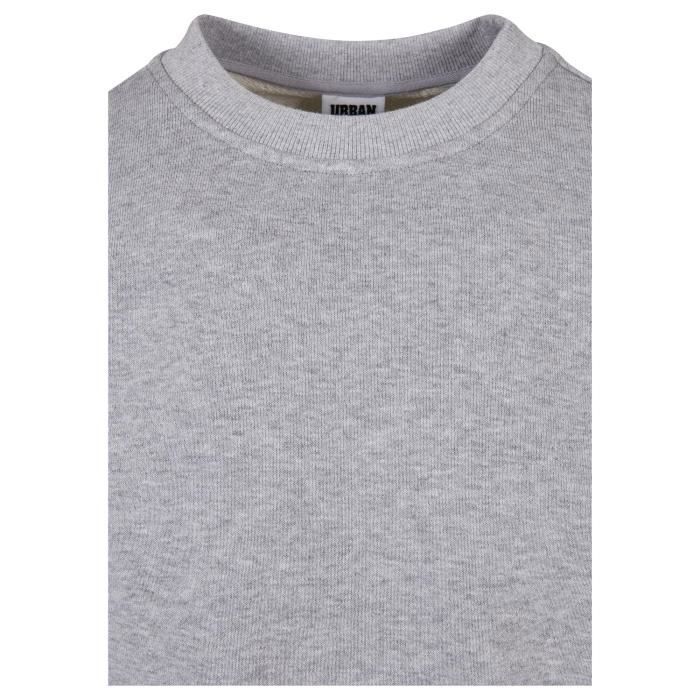 Bluza Urban Classics Ultra Heavy Crew GT - szary - 4XL