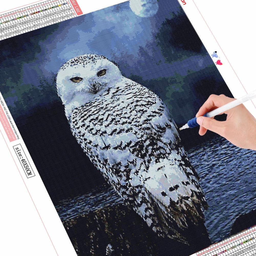 Diamond Painting New Owl 5D Diamond Embroidery Cross Stitch Animal Rhinestones Mosaic Sale Decortion