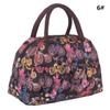Handbag Ladies Spring Bento Fashion Casual Fine Print Practical Strap Double