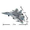 1/72 Scale SU-57 Fighter Jet Quick Build Model Kit Plastic Millitary Jet Toy Gift for Adults and Kids