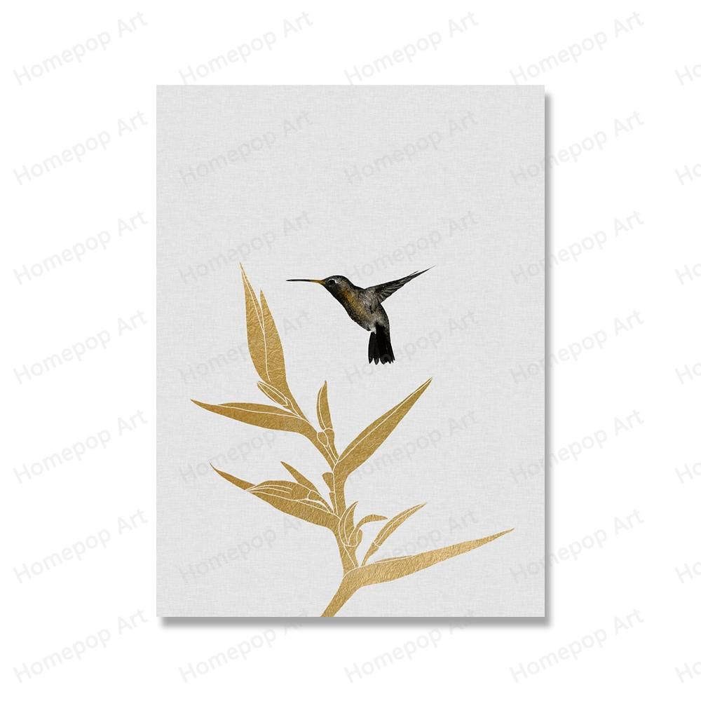 

Колибри собирает нектар, цветочная картина, печать на холсте, постеры, бабочки, настенные художественные картины для гостиной, украшения дома 21x30cm No Framed красный