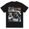 Funny Cat Gang Meme Graphic T Shirt Vintage Novelty Trend Men Women Short Sleeve Oversized Cotton Casual Tee Shirts Streetwear