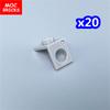 MOC Bricks Scabbard Back Shoulder Pad Neck Bracket 42446 88290 23983 Action Figure Body Wear Accessories Building Blocks Toys
