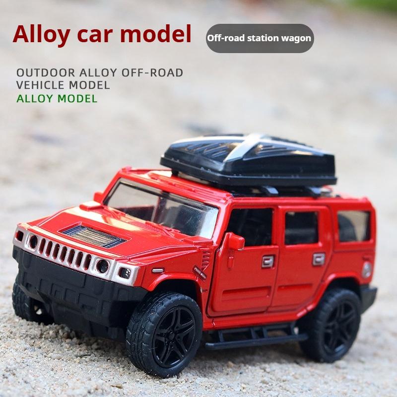 Modello di auto fuoristrada in lega Simulazione Giocattolo per bambini Auto per bambini Ornamenti per auto Decorazione