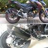 Motorcycle Slip On Muffler,1.5-2" Carbon Fiber Unversal Slip on Silencers & Mufflers For Dirt Bike Street Bike Scooter ATV Racing Pipes