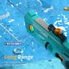 Children Electric Water Gun With Light Effect Summer Outdoor Shooting Game Kids Automatic Water Absorption Water Guns Toys Gifts