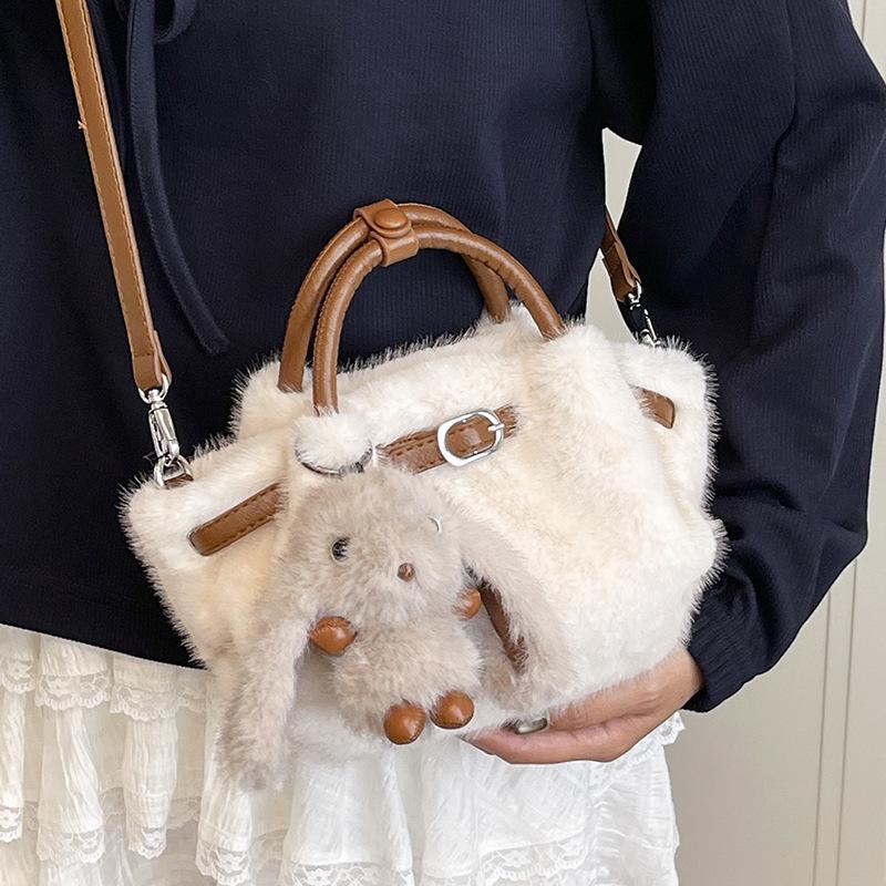 Hand-held Vegetable Basket Bag, Pleated Bucket Bag, Fashionable Single-shoulder Crossbody Bag