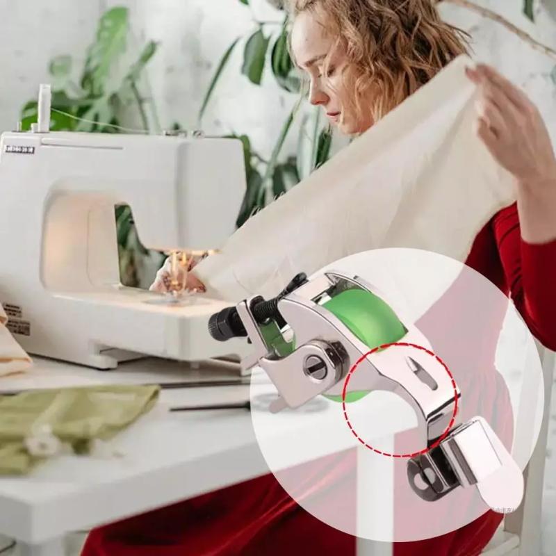 Retrospecti všestranný nastavitelný přítlačný přítlak válcované patky lemu