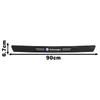 1/4/5Pcs Carbon Fiber Car Door Threshold Protective Sticker For VW Golf 6 7 8 Touareg Passat Polo Jetta B6 GTI 5 4 MK4 Touran T5 zh4