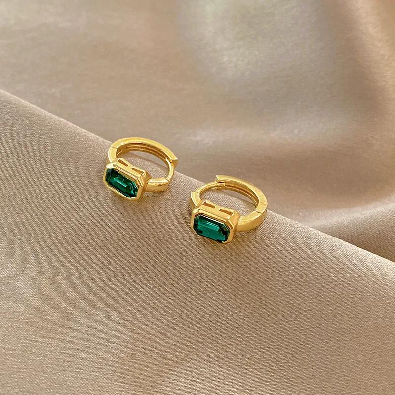 

2Pcs/Set Sparkly Earrings Ear Stud Piercing Jewelry Korean Women S Temperament Circle Pearl Earrings Party Jewelry Accessories As Show