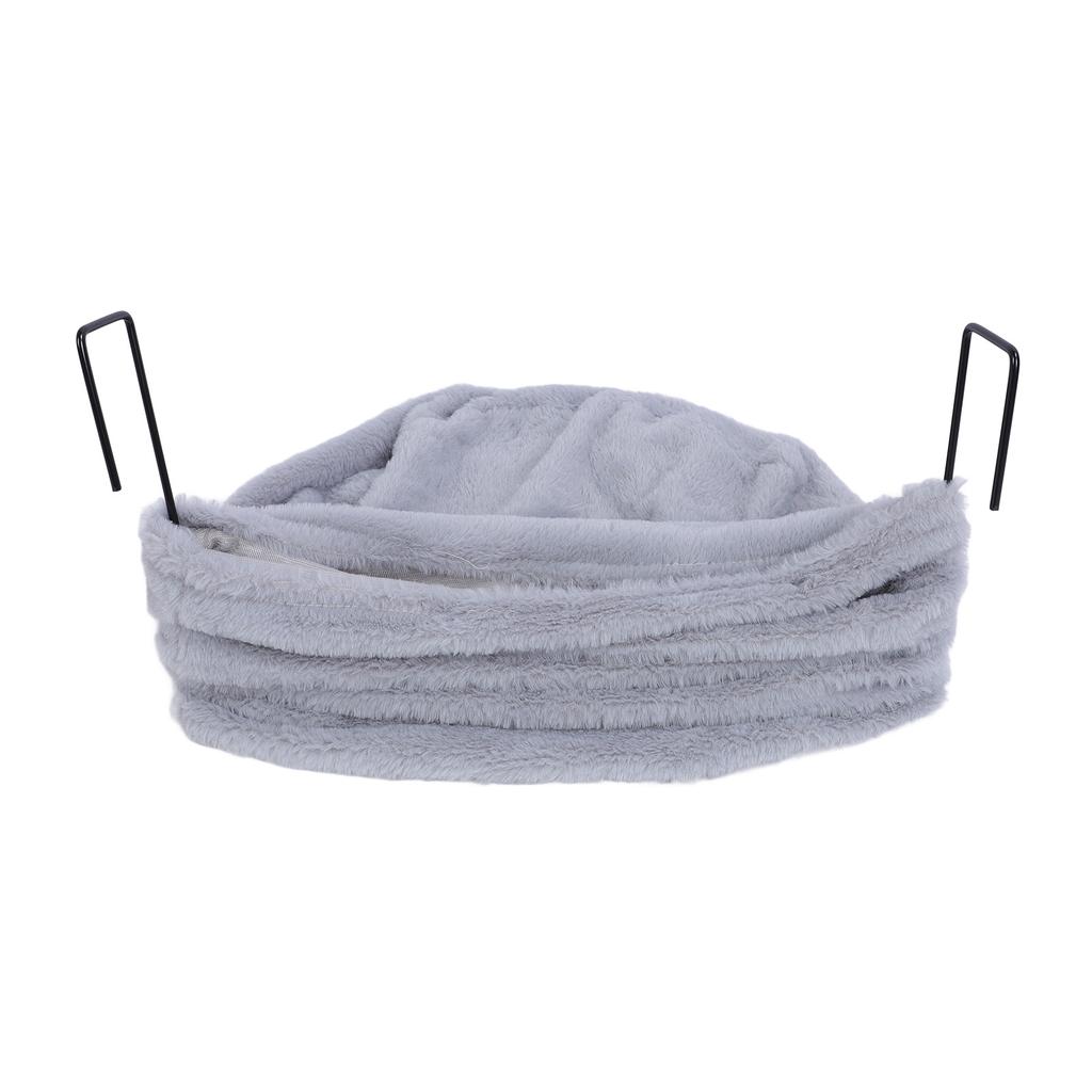 Cat Hammock S Style Plush Space Saving Soft Warm Enhanced Comfort Cat Hammock Bed for Home Indoor