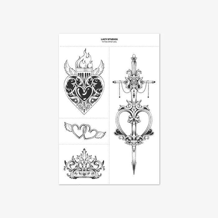 

Тату-мастер Well 01 Временная тату-наклейка