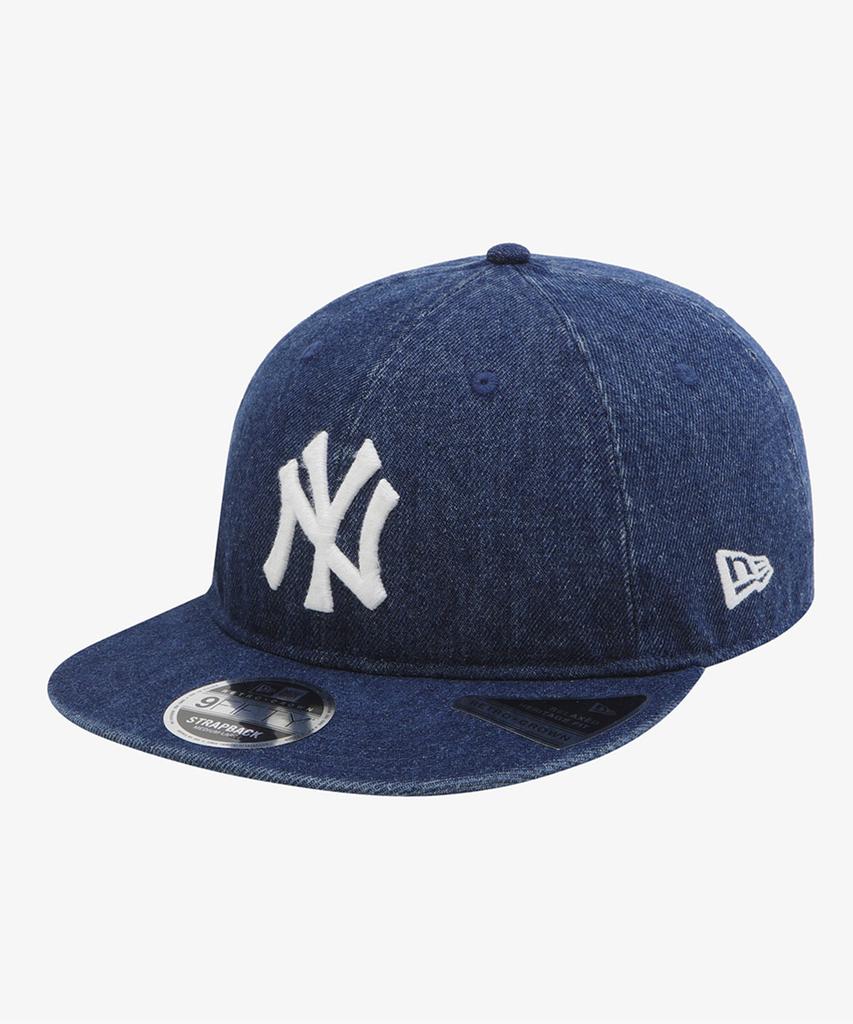 NEW ERA Mlb New York Yankees Denim Basic Retro Crown Strap Bag Indigo