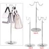 Soporte de Exhibición Estante Colgante Ajustable para Bolsos con Soporte Estable Organizador de Carteras para
