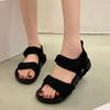 Fashion Open Toe Beach Woman Shoes on Offer Comfortable and Elegant Footwear 2025 Trend Summer Sale Luxury Wholesale Sandals for Women