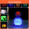 Night Light Minecraft Bottle Bee Salamander Creeper Building Block Lamp Gift