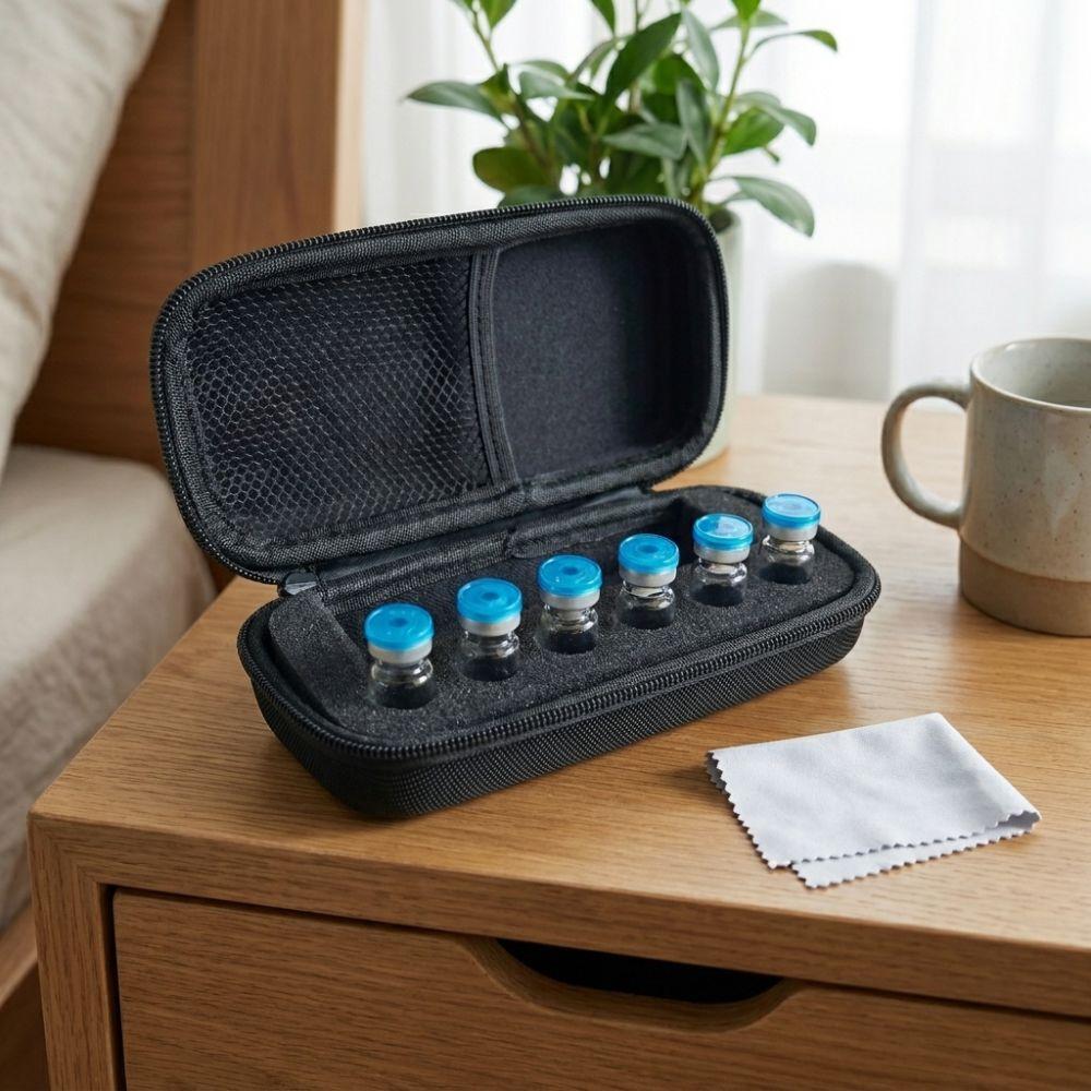 Shockproof Insulin Vial Storage Case Waterproof Insulin Vial Protector  Home Use