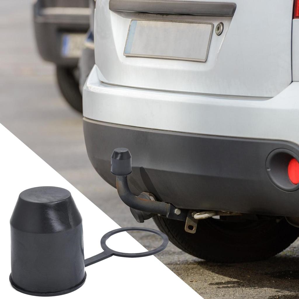 Tow Bar Cover Protection Cap Trailer Ball Protective Cover Tow Ball Protector with Hook Trailer Hitch Ball Cover Replacement