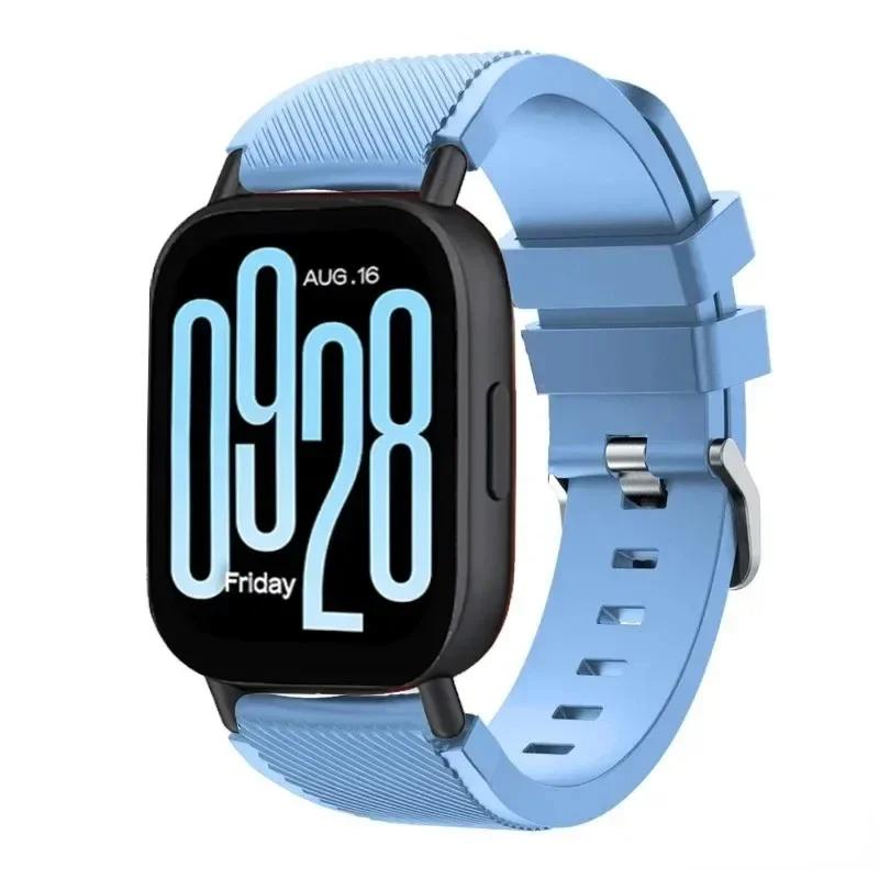 Sport-Silikonarmband für Redmi Watch 5 Active 5 Lite Smartwatch Sportliches Weiches Atmungsaktives Band für Redmi Watch 3 Active 3 Lite