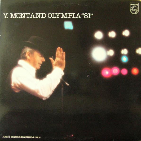 

LP Record YVES MONTAND - Olympia 81 6622023 PHILIPS 1981 France Pop Used