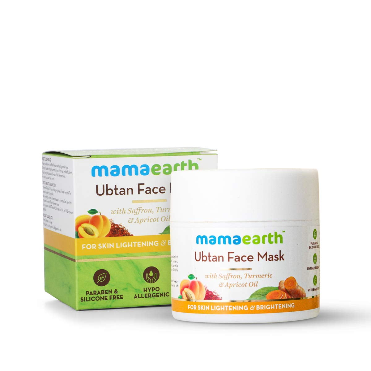 

Маска для обличчя Mamaearth Ubtan - 100 мл