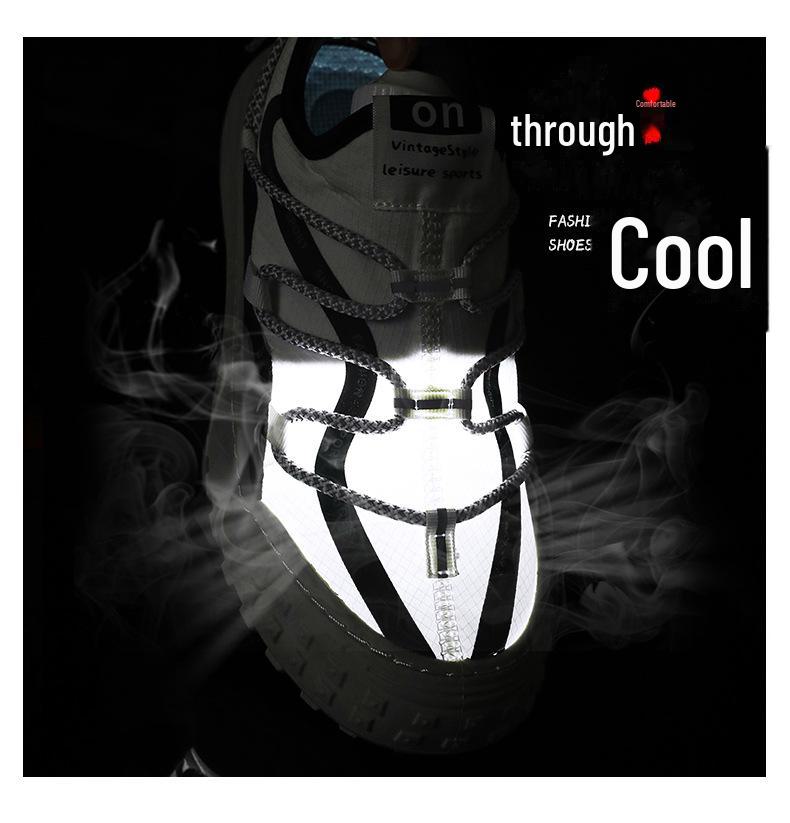 Men's Breathable Spring/Summer Slip-On Sneakers with Trendy Cross Straps