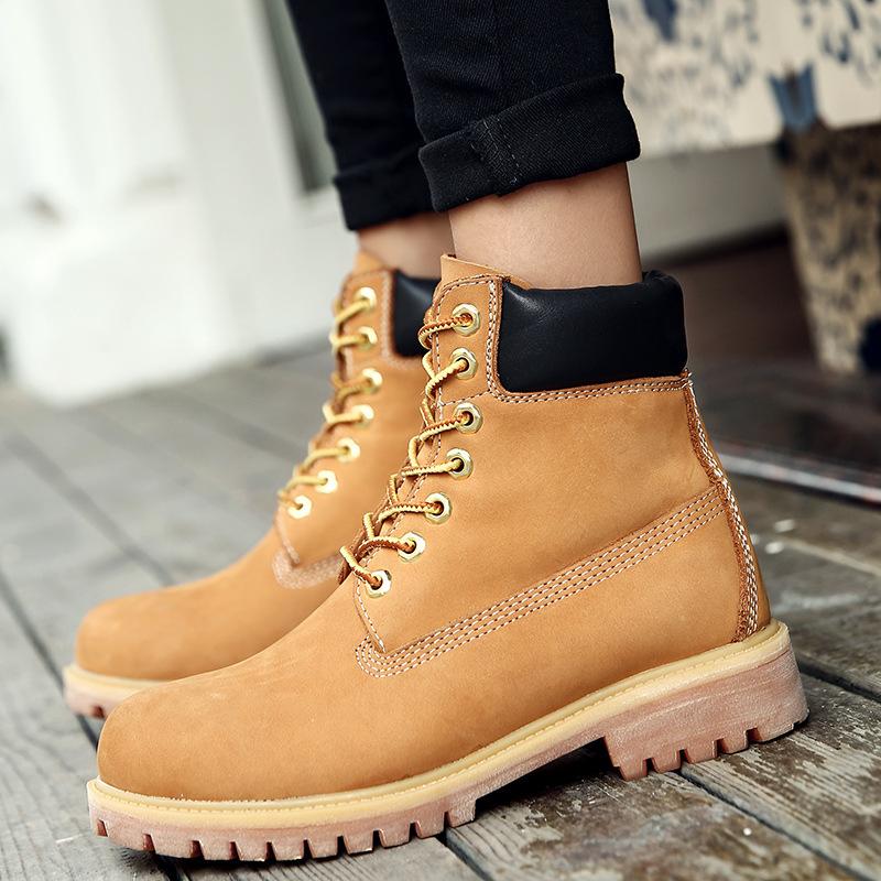 Herbst und Winter neuer Modetrend Martin Boots Paar High-Top Freizeitschuhe atmungsaktiv Persönlichkeit Outdoor