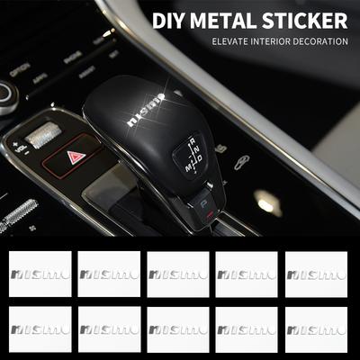 Naklejki Dekoracyjne Personalizowane 3D Metalowe Logo Samochodowe Akcesoria Samochodowe Do Nissan Nismo Tiida Teana Skyline X-trail Almera