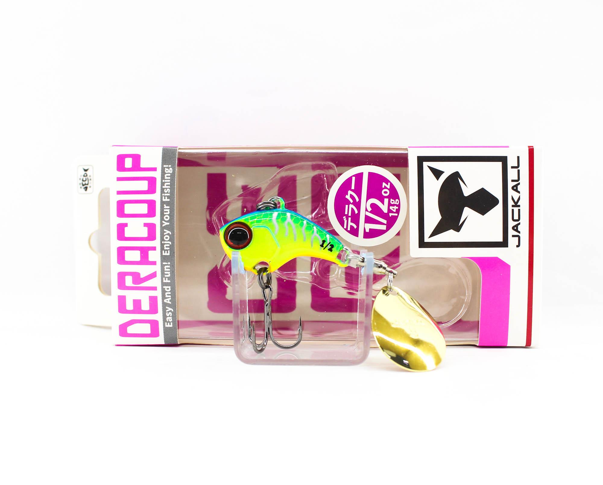 

Таблица тонущих приманок Jackall Deracoup 1/2 унции Spin Tail Blueback (2970)