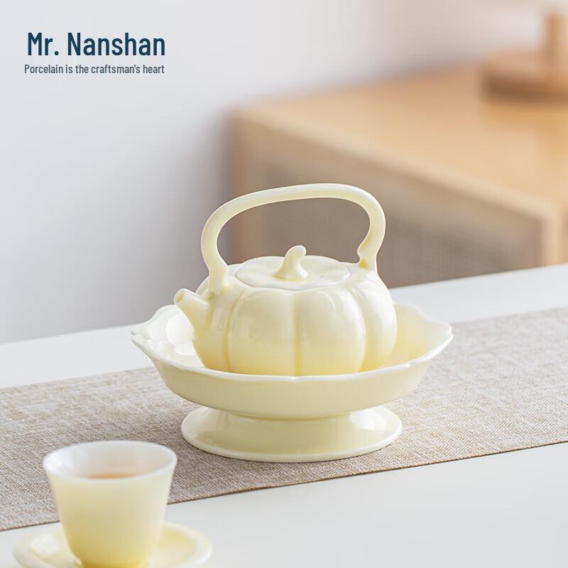 Nanshan Xiansheng Ceramic Kung Fu Teapot Set