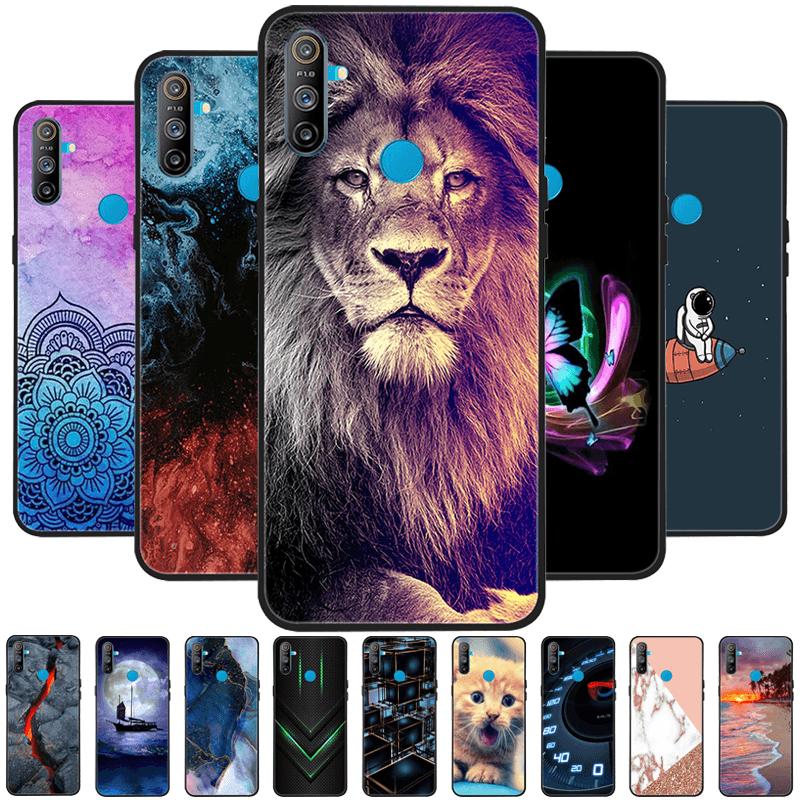 For Realme C3 Case RMX2020 RMX2021 RMX2027 TPU Soft Silicone Fashion Phone Cover For Realme C 3 4G Shockproof Bumper Fundas