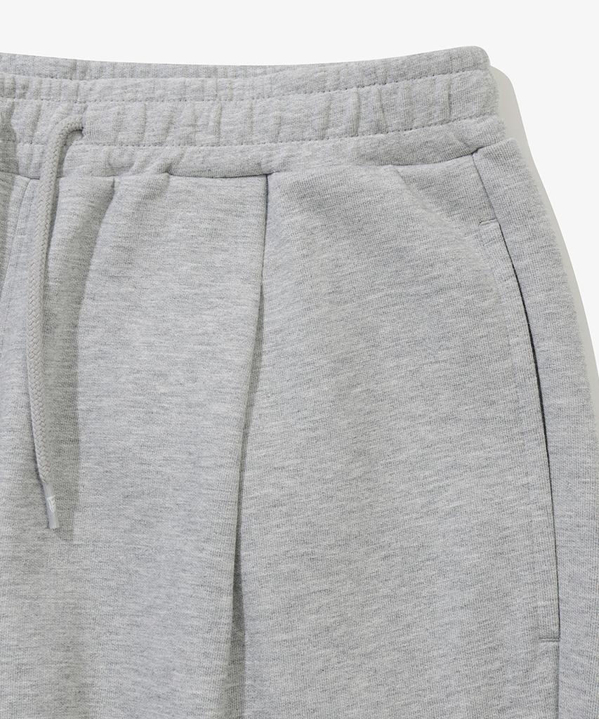 NEW ERA Wide Sweat Half Pants Heather Grey 14954601