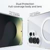 For Samsung Galaxy S25 Case Compatible with MagSafe Anti Scratch Clear TPU PC Phone Back Cover